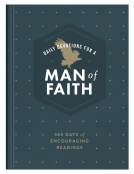 book cover for Daily Devotions for a Man of Faith