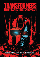 book cover for Transformers vs. The Terminator