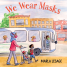 book cover for We Wear Masks