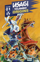 book cover for Usagi Yojimbo Origins, Vol. 1: Samurai