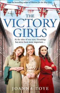 book cover for The Victory Girls