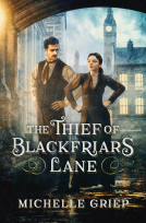 book cover for The Thief of Blackfriars Lane