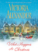 book cover for What Happens At Christmas