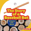 book cover for The Story of a Baseball Bat