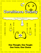 book cover for Cornithaca County