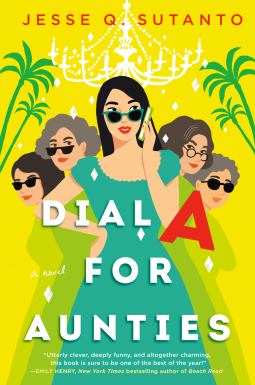 book cover for Dial A for Aunties
