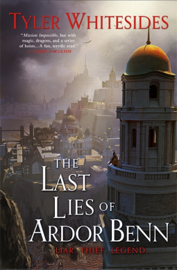 book cover for The Last Lies of Ardor Benn