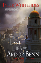 book cover for The Last Lies of Ardor Benn