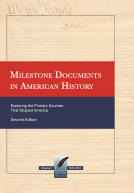 book cover for Milestone Documents in American History, 2nd edition