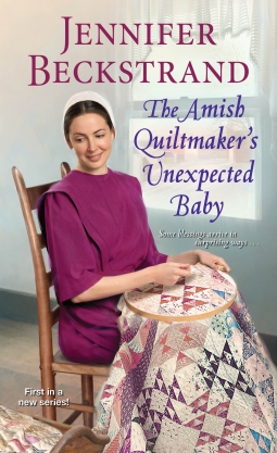 book cover for The Amish Quiltmaker’s Unexpected Baby