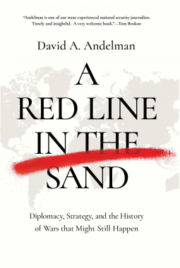 book cover for A Red Line in the Sand