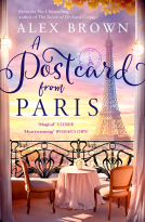 book cover for A Postcard from Paris