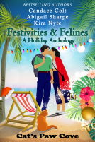 book cover for FESTIVITIES & FELINES - A HOLIDAY ANTHOLOGY