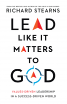 book cover for Lead Like It Matters to God