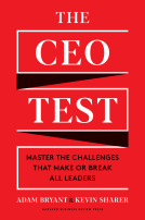 book cover for The CEO Test