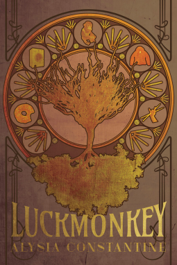 book cover for Luckmonkey