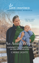 book cover for An Amish Winter