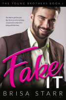 book cover for Fake It