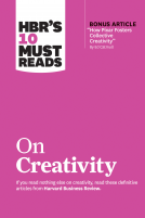 book cover for HBR's 10 Must Reads on Creativity (with bonus article 