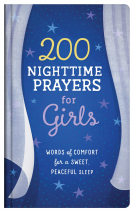 book cover for 200 Nighttime Prayers for Girls