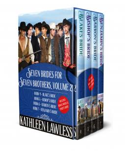 book cover for SEVEN BRIDES FOR SEVEN BROTHERS Volume 2 Books 4-7