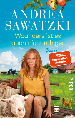 Buchcover für Woanders ist es auch nicht ruhiger