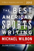 book cover for The Best American Sports Writing 2012