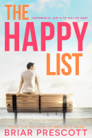 book cover for The Happy List