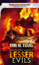 book cover for Brimstone Angels: Lesser Evils