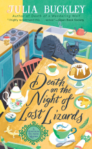 book cover for Death on the Night of Lost Lizards