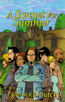 book cover for A Sonnet For Summer