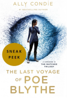 book cover for The Last Voyage of Poe Blythe