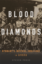 book cover for Blood and Diamonds