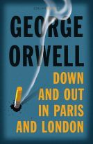 book cover for Down and Out in Paris and London