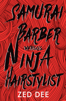 book cover for Samurai Barber Versus Ninja Hairstylist
