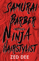 book cover for Samurai Barber Versus Ninja Hairstylist