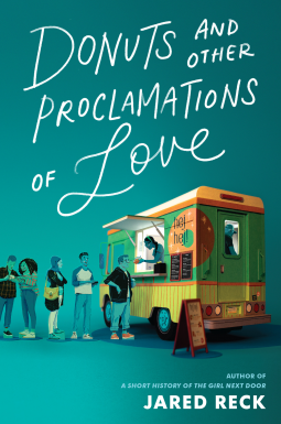 book cover for Donuts and Other Proclamations of Love