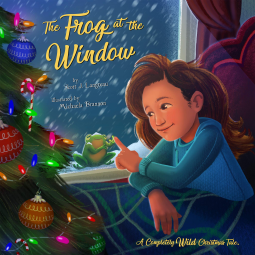 book cover for The Frog at the Window