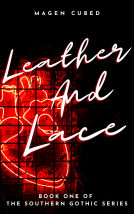book cover for Leather and Lace