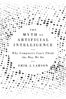 book cover for The Myth of Artificial Intelligence