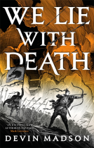 book cover for We Lie with Death