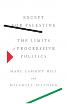 book cover for Except for Palestine