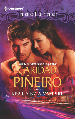 book cover for Kissed by a Vampire
