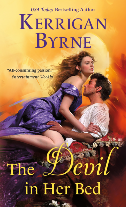 book cover for The Devil in Her Bed