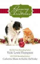 book cover for Rescuing Christmas