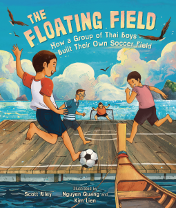 book cover for The Floating Field