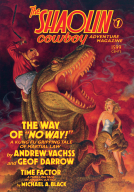 book cover for The Shaolin Cowboy Adventure Magazine