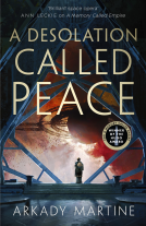 book cover for A Desolation Called Peace