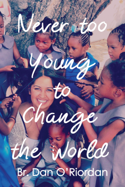 book cover for Never too young to change the world