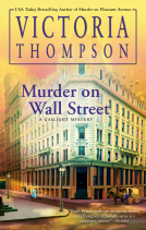 book cover for Murder on Wall Street